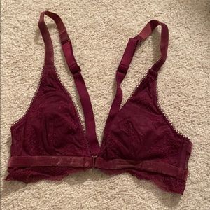 Plum purple lace Victoria secret bralette